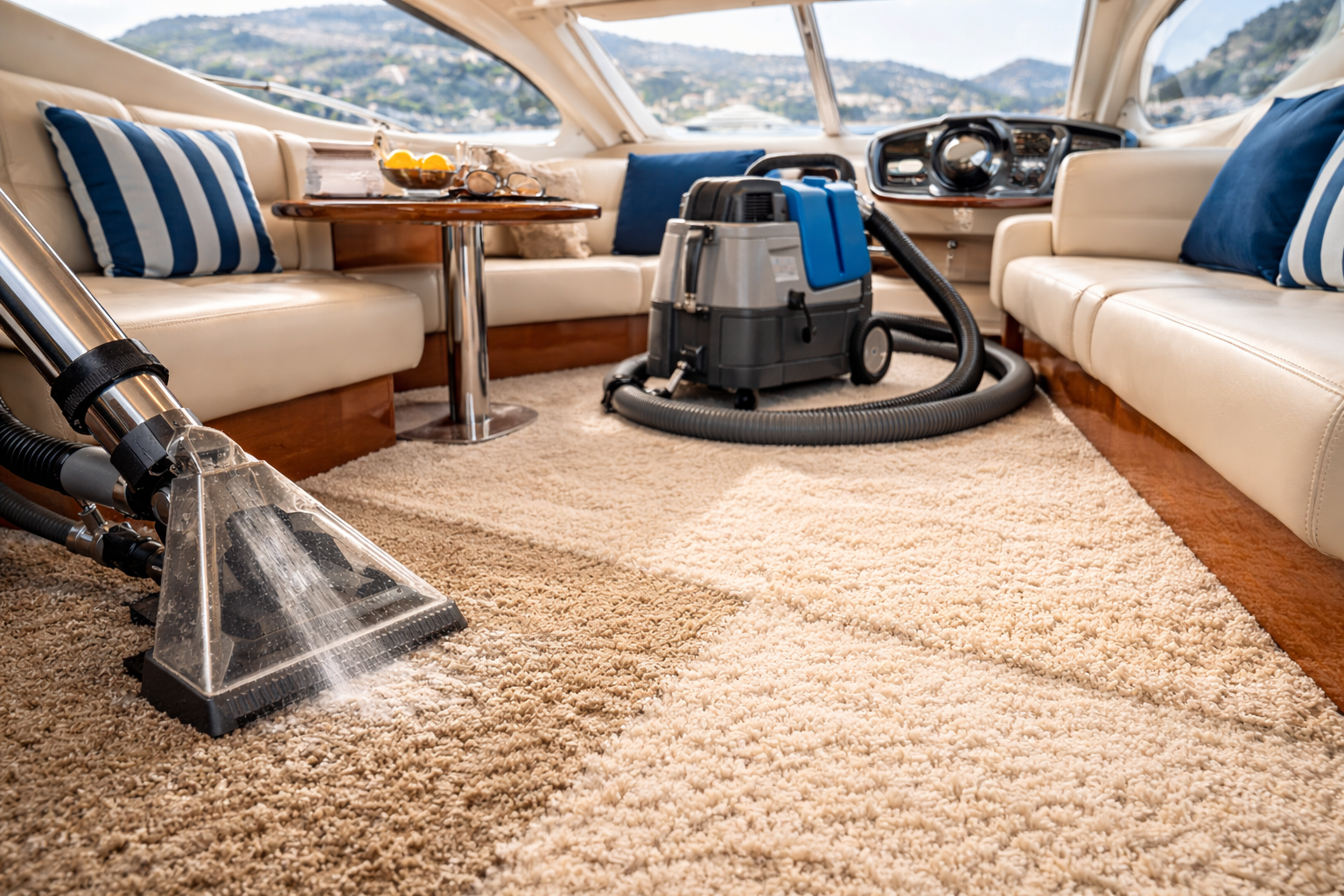 Yacht Carpet Cleaning